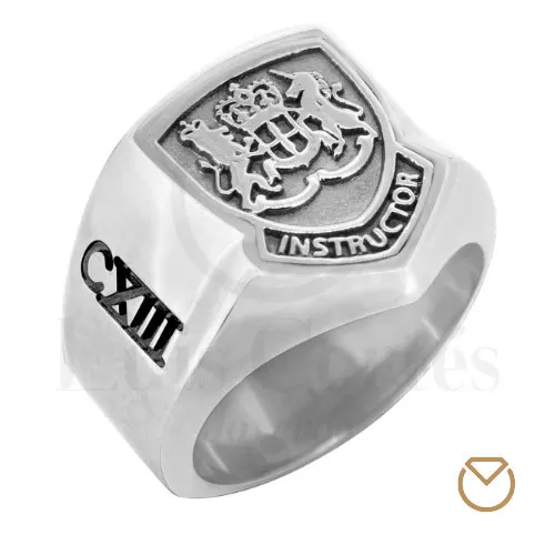 Anillo Grado De Hombre Plata / REF.  GPL004