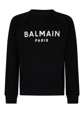 Balmain Suéter Cuello Redondo - Negro
