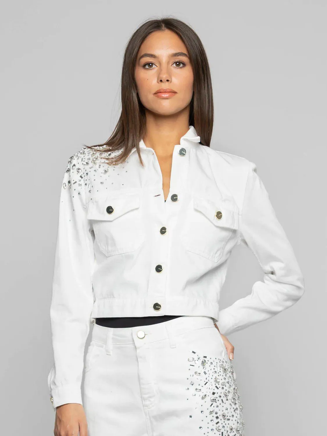 BONNY CHAQUETA JEANS C/CRISTAL KOCCA.
