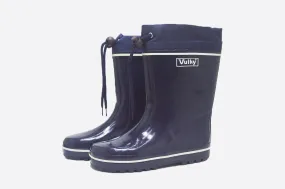Bota de agua azul cuello ajustable niños
