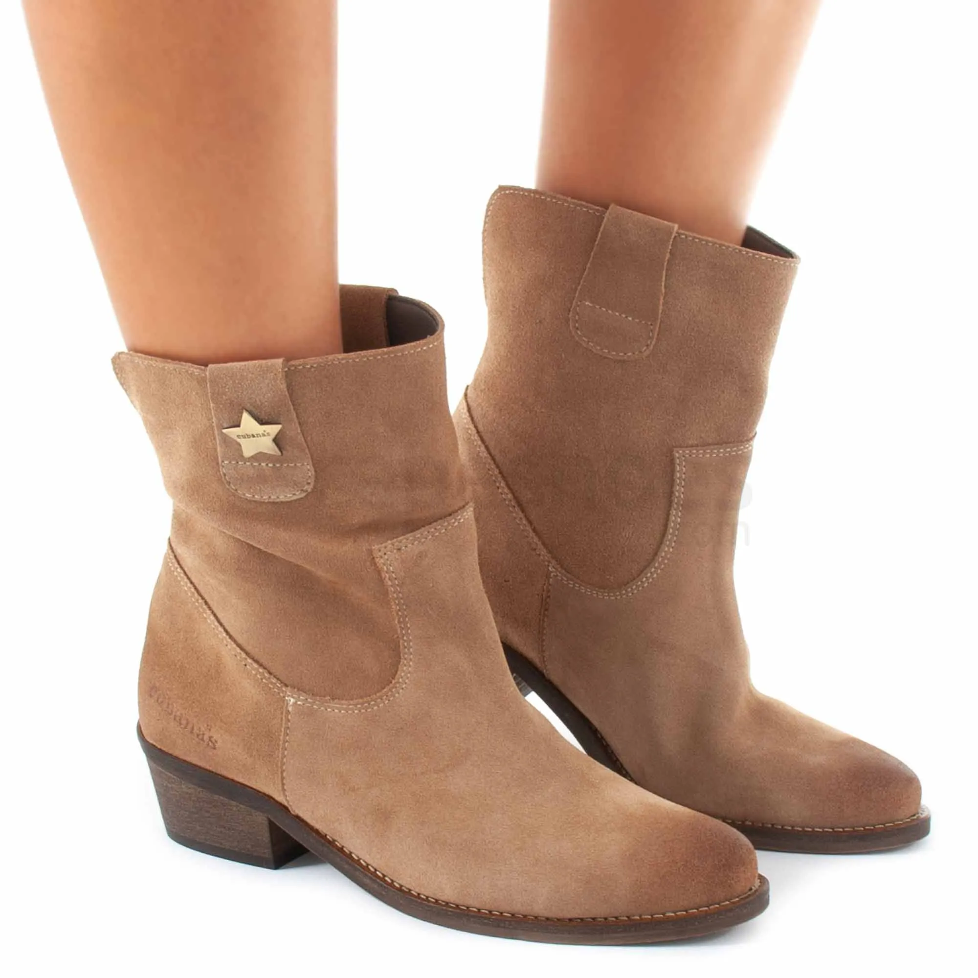Botas CUBANAS Bege Bell102Beige