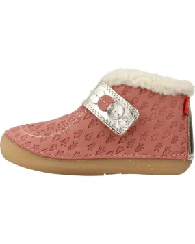 Botas de Niña KICKERS SO SCHUSS ROSA