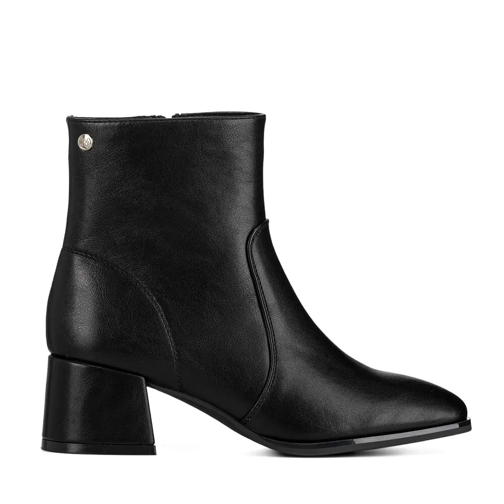 Botin Negro Casual Mujer Weide Rq70