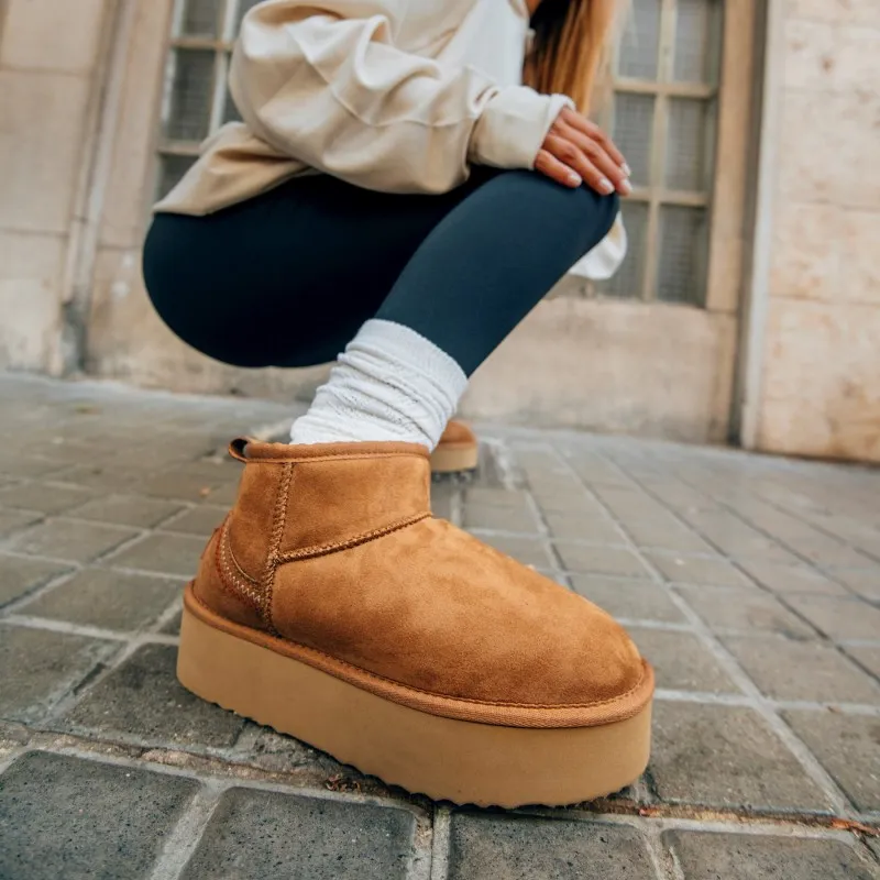 Botines Casual de Mujer MTNG NIVIA Marron 56080