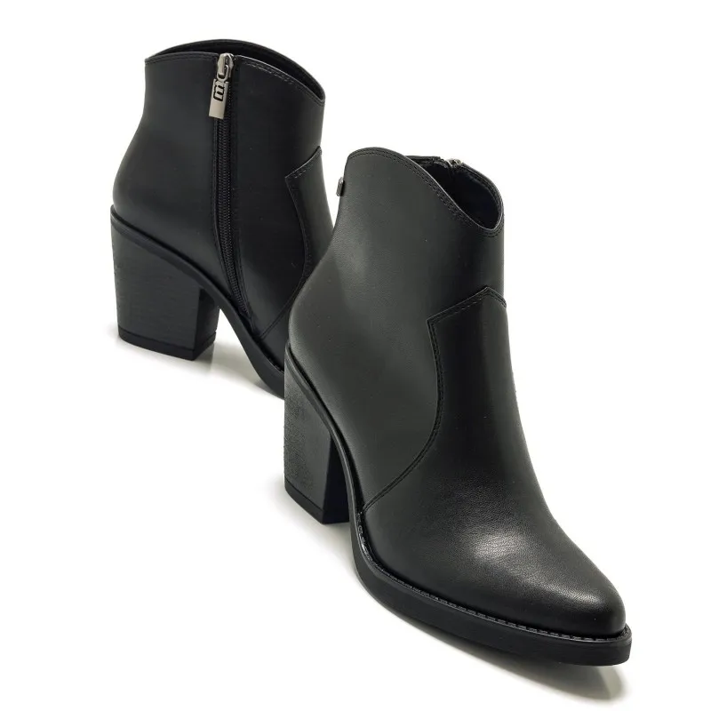 Botines Casual de Mujer MTNG TIJUANA Negro 56557