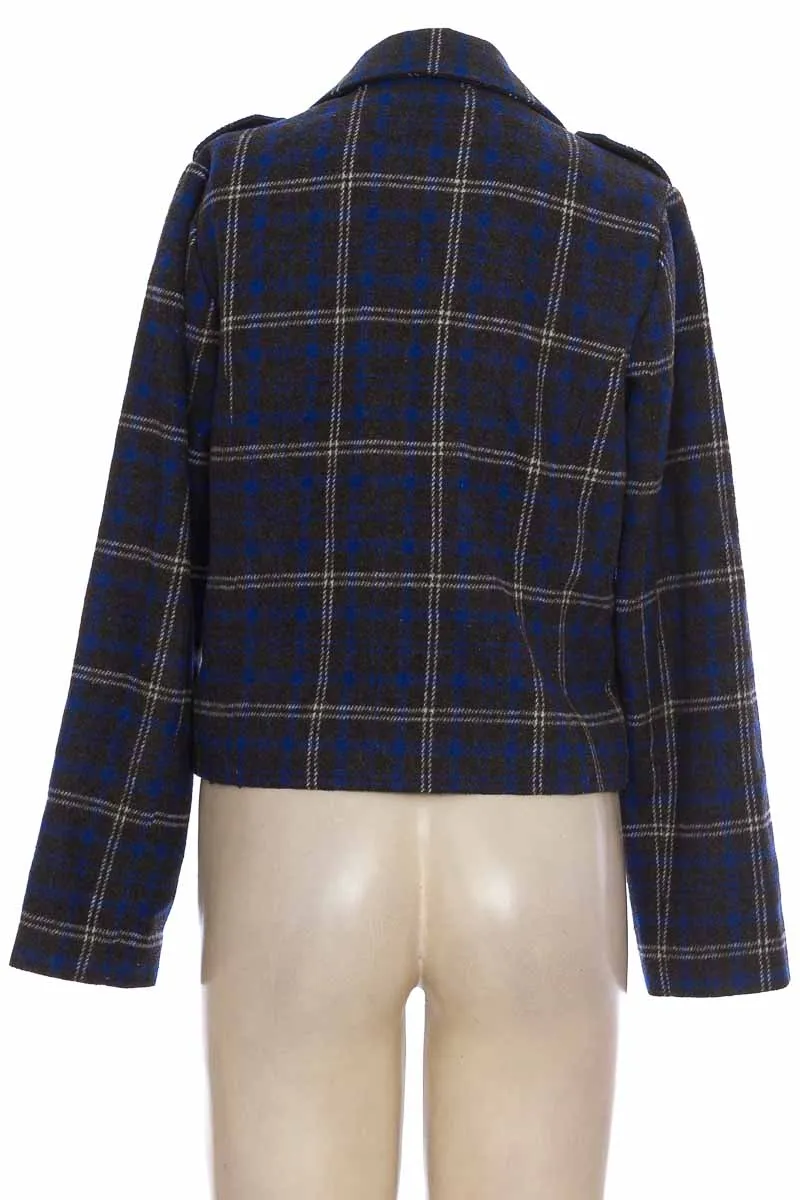 CHAQUETA / ABRIGO COLOR AZUL  FOREVER 21