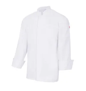 Chaqueta de cocina 100% algodón con cierre central