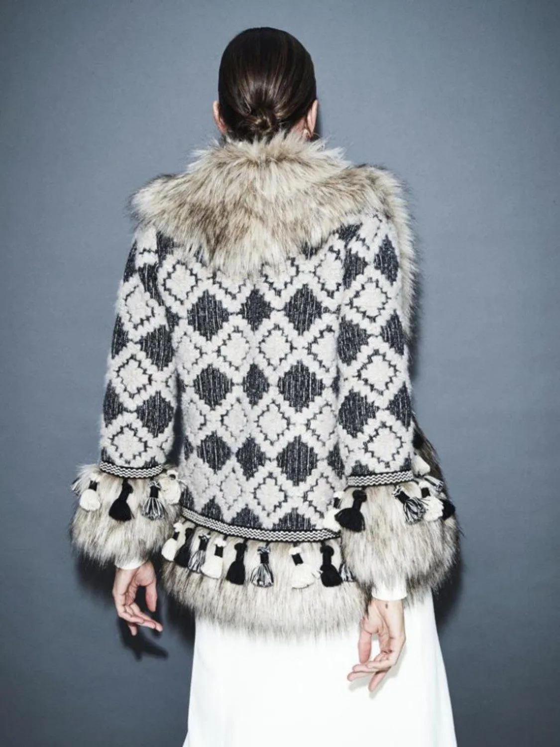 CHAQUETA LANA PELO ROMBOS THE EXTREME