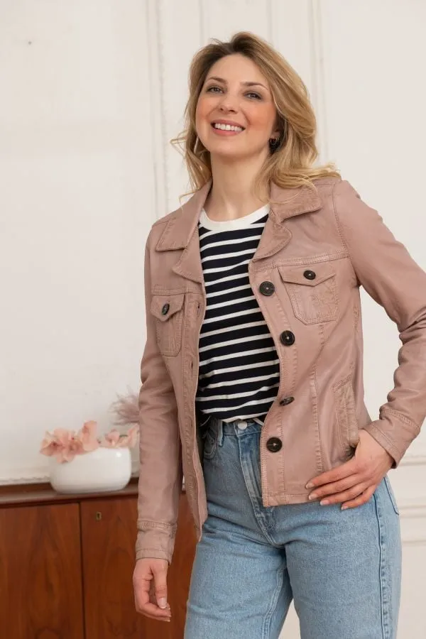 Chaqueta Mujeres Oakwood California Rose Vieilli 636