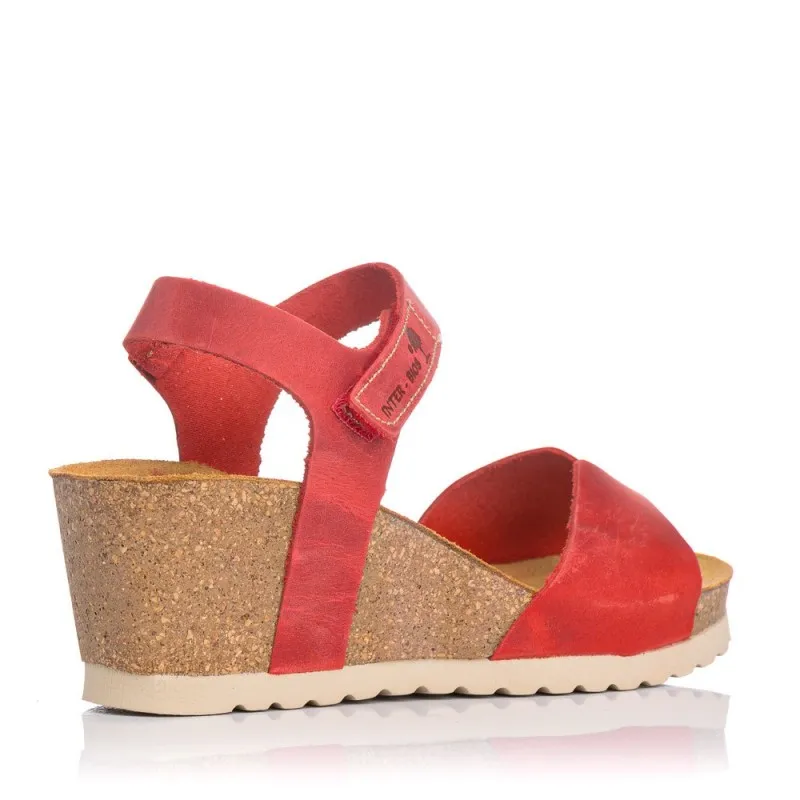 CUñAS INTERBIOS 5649 MUJER ROJO