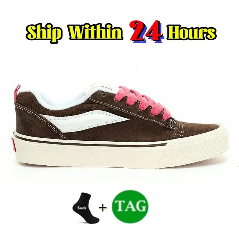 Diseñadores Knu Skool Shool Trainers Blanco Blanco Nayy Shoe Off Gum Triple Purple Green Amarillo Mega Choque Red Red Platform P