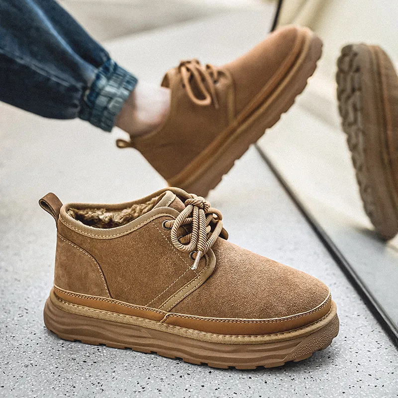 Nuevas botas de diseñador de envío gratis Boots Furry Furry Boots Winter Womens Boots Tobre Work Shoes Platform Martin Boot Mens