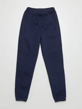 Pantalón de chándal tipo jogging - Corte más ajustado - AZUL