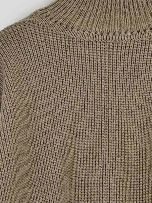 RICK OWENS SUéTER CUELLO REDONDO  GRIS