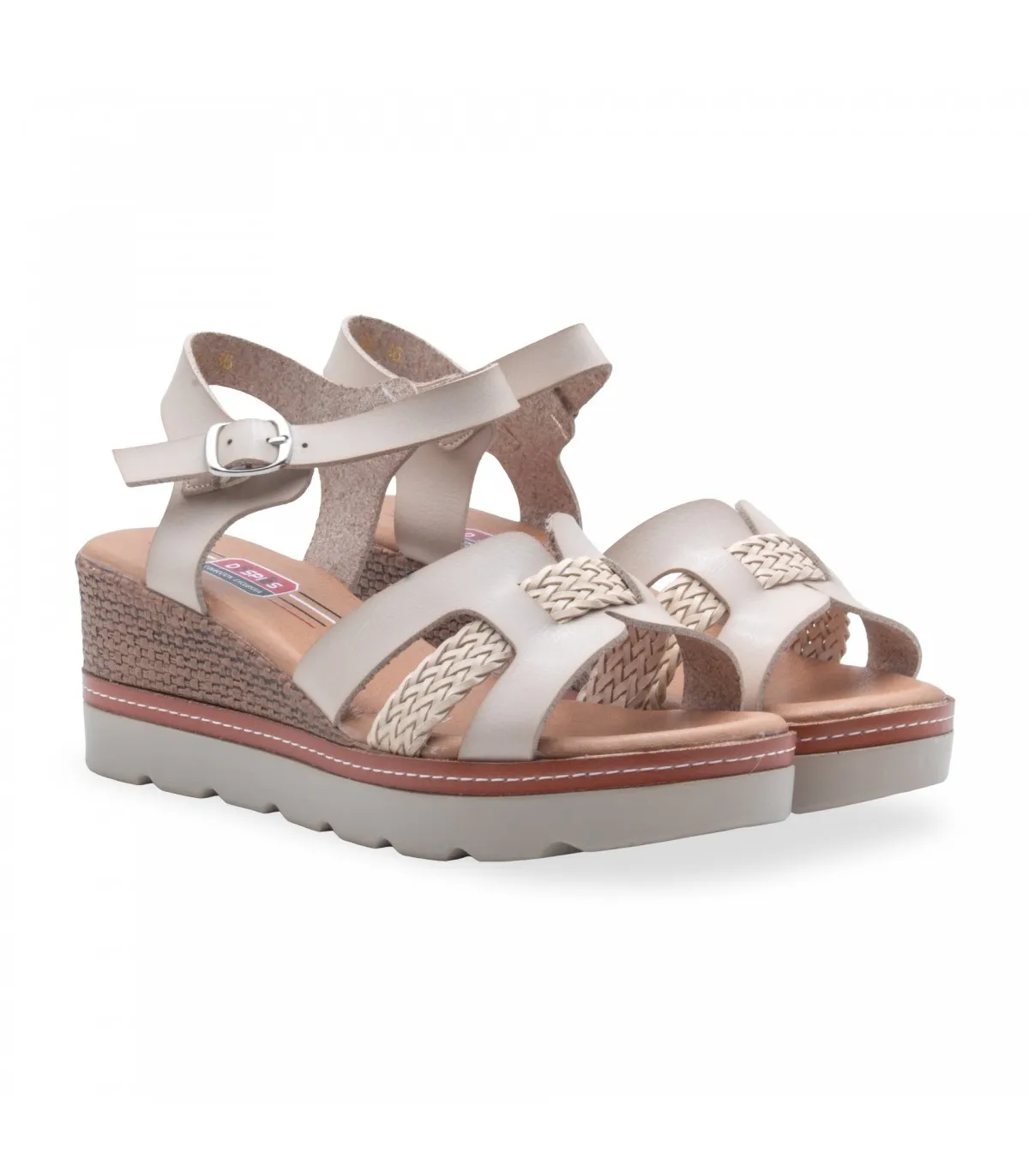 SANDALIAS CASUAL CUÑA MUJER DOSPIES 2839