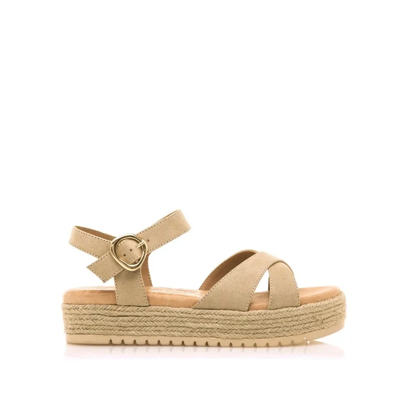 Sandalias Casual de Mujer MTNG AMELIE Beige 56876