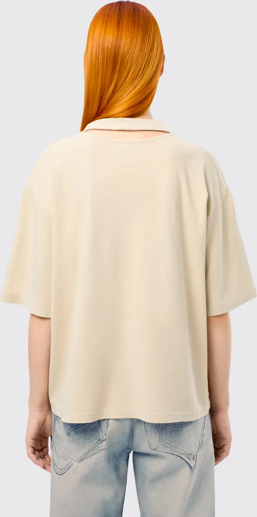 TSHIRT CAMISETA DE ALGODóN BEIGE