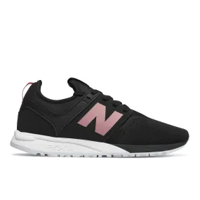 Zapatillas Urbanas Mujer New Balance 247 Negra/Rosada