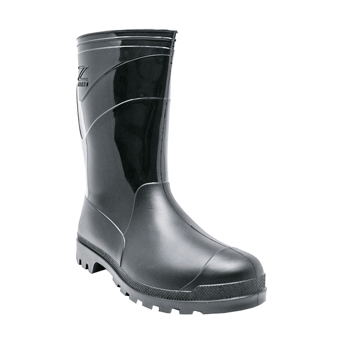 ZORRO PPHU201506.5 TALLA 38 PAR DE BOTAS PVC ANTIDESLIZANTES FORRO INTERNO ANTIBACTERIAL NEGRAS ALTAS